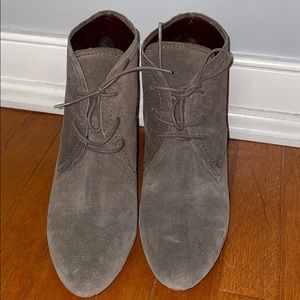 BCBG Suede Booties